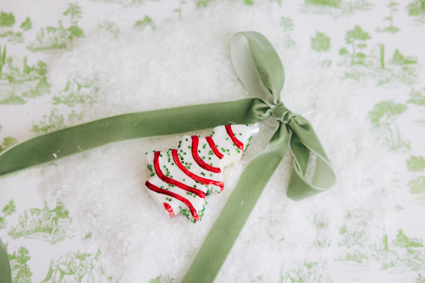 Christmas Tree Cake Ornament